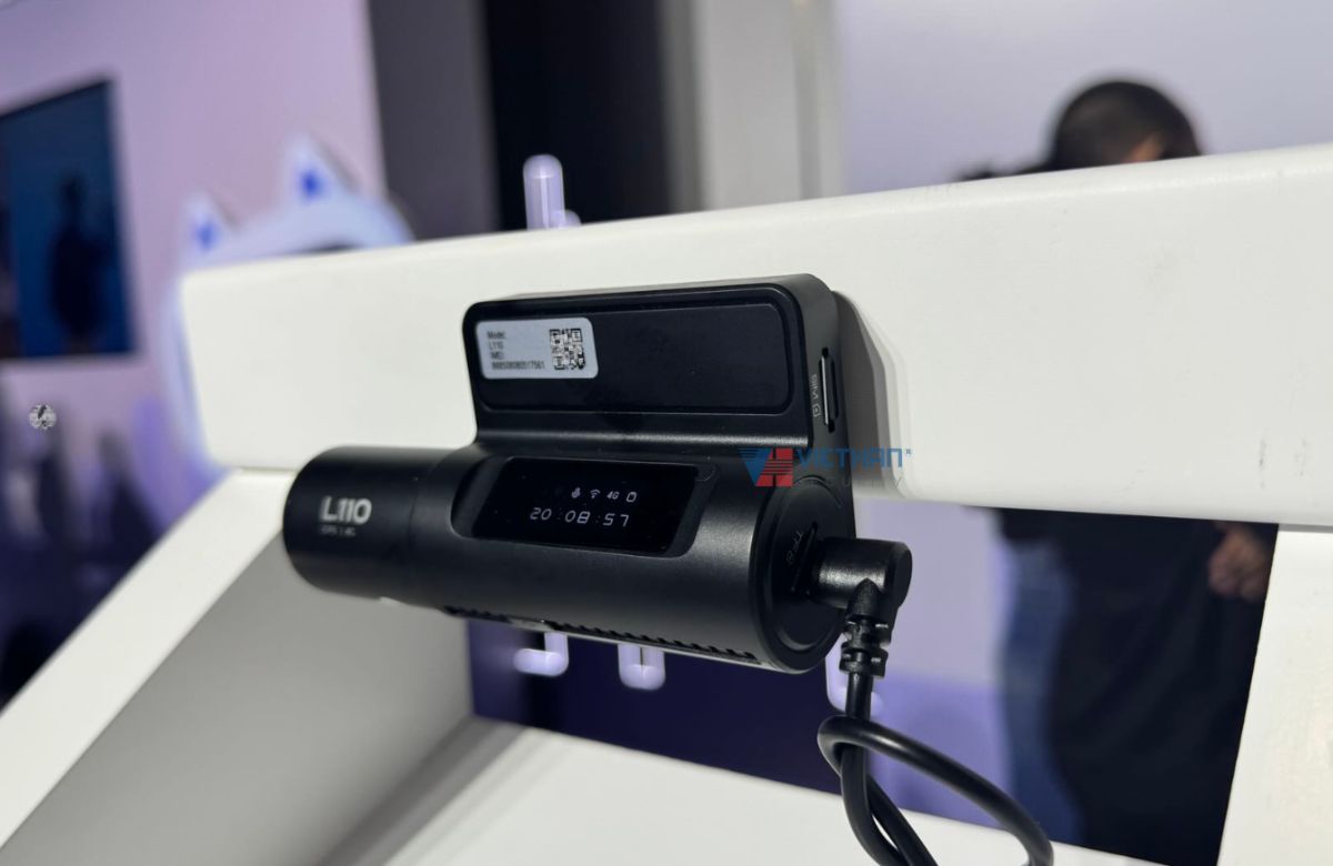 Camera hành trình Vietmap L110 Ghi hình 2K sắc nét, WiFi 6, GPS giám sát từ xa 24/7
