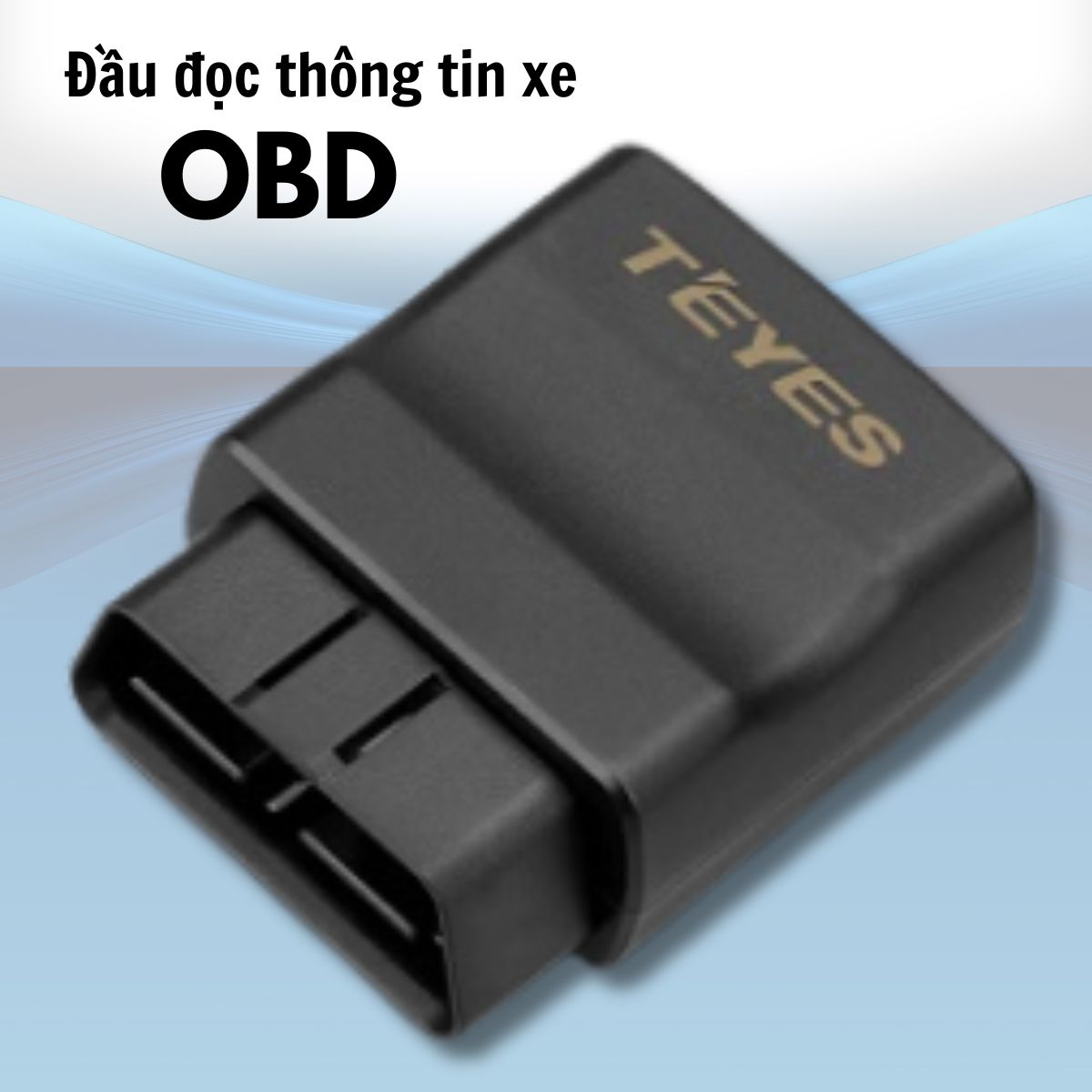 Đầu đọc OBD Teyes kết nối với màn hình Teyes Hiển thị thông tin xe ,Giám sát vòng tua, tốc độ, nhiệt độ động cơ, cảnh báo lỗi xe chính xác