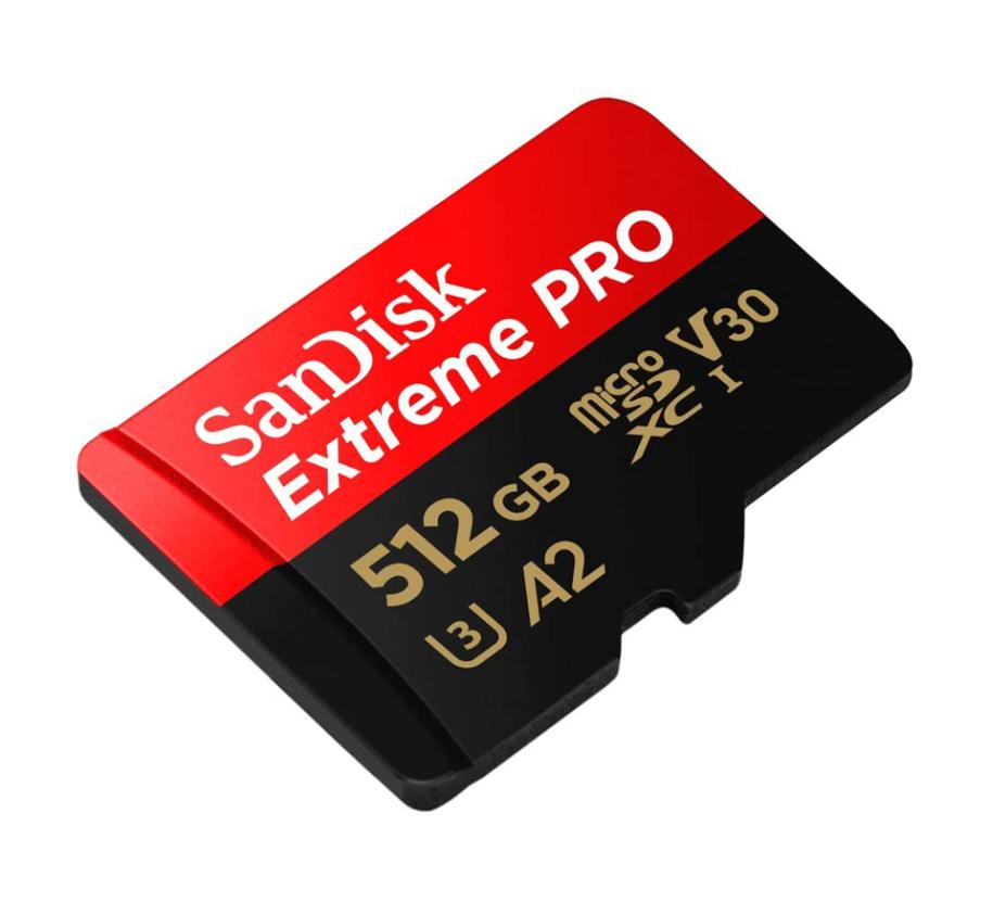 Thẻ nhớ 512Gb SanDisk Extreme SDSQXCD-512G-GN6MA 256GB đọc 200 MB/s - ghi 140 MB/s cho máy quay phim, action cam