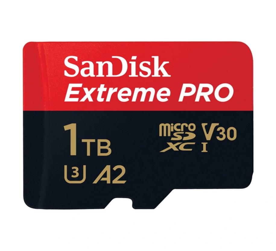 Thẻ nhớ 1TB SanDisk Extreme SDSQXCD-1T00-GN6MA đọc 200 MB/s - ghi 140 MB/s, chuyên dụng máy quay phim và  Actioncam