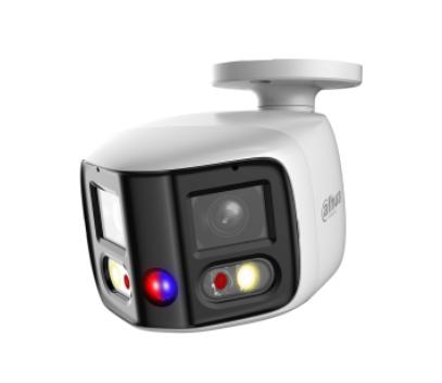 Camera góc nhìn 180 độ DH-IPC-PFW3849S-A180-AS-PV 2 ống kính 4MP + 4MP , Đèn trợ sáng 20m + IR 25m, Còi & Đèn cảnh báo chủ động
