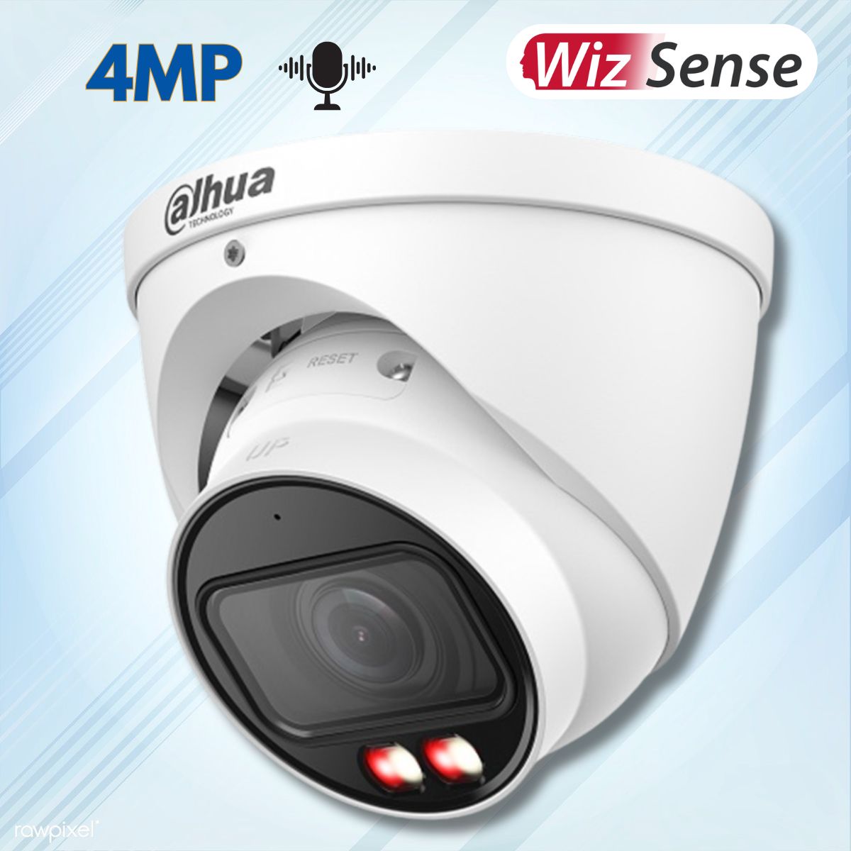 Camera Dahua DH-IPC-HDW3449TP-ZS-IL 4MP Đèn trợ sáng + IR 50m, Ống kính Varifocal 2.7 mm–13.5 mm, 12VDC, PoE