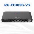  Bộ định tuyến Smart Gateway 5 Cổng Ruijie  RG-EG105G-V3 Chịu tải 100 Users, bộ nhớ Flash 32MB  