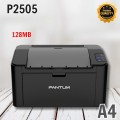 Máy in Pantum P2505 bộ nhớ 128MB Tốc độ in 22ppm đen trắng, Hỗ trợ phân giải 1200x1200 dpi