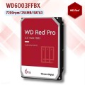 Ổ cứng nas Western Digital Red Pro 6TB WD6003FFBX 3.5" SATA 3/ 256MB Cache/ 7200RPM