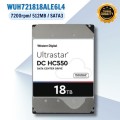 Ổ cứng server Western Digital Enterprise Ultrastar HC550 18TB WUH721818ALE6L4 3.5 inch 26.1MM 512MB 7200RPM 