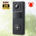 Chuông cửa video 2K dùng Pin Mini Tapo D205 Đàm thoại 2 chiều, Nhận diện và cảnh báo chính xác, Pin 180 ngày