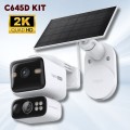 Camera Năng lượng mặt trời ống kính kép 2K Tapo C645D KIT Nhận diện Người, Phương tiện, Thú cưng, Kèm Pin 10.000mAh, Đàm thoại 2 chiều