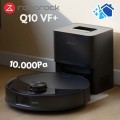 Robot lau nhà hút bụi tự động đổ rác Roborock Q10 VF+ Lực Hút 10.000Pa, Công Nghệ Lau Rung 3.000 Lần/Phút, Nâng Giẻ 8mm, lau rẻ