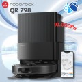Robot hút bụi lau nhà Roborock QR 798 Lực Hút 10.000Pa, Lau Xoay Kép Thông Minh, Giặt & Sấy Khô Giẻ, Tránh Vật Cản & LiDAR 360°, Lau giẻ