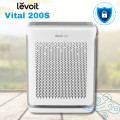 Máy lọc không khí Levoit Vital 200S Công suất 88m2, Làm sạch lông  thú cưng, Lọc 3 lớp, Hút gió hình chữ U chống rối