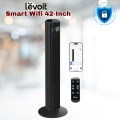 Quạt tháp điều hoà Levoit Smart Wifi 42-Inch, Tốc độ gió 7.9m/s, Góc xoay 90°, 12 cấp độ gió, Chế độ Turbo & Ngủ nâng cao 25dB