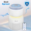 Máy lọc không khí cho trẻ sơ sinh Levoit Sprout - Phòng 30m2, Cảm biến AirSight Pro, Chống ồn, Cảnh báo và theo dõi trên App, 