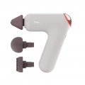 Máy Massage rung cầm tay Breo Sport-M0220 - Vỏ da, 3 đầu massage, Pin 2.500 mAh, Tích hợp massage nhiệt Hot-VIB SYNC