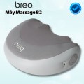 Máy Massage Cổ và Lưng Breo P2 Công Nghệ 3D, 5 Vùng Nén Nóng, Thiết Kế Công Thái Học, Thư Giãn Tối Ưu Cho Mọi Vị Trí