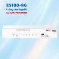Switch 8 Cổng Gigabit H3C Aolynk ES100-8G 8 Cổng 1000Mbps, Băng thông 16Gbps, Chống Sét 6kV