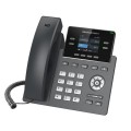 Máy điện thoại VoIP wifi để bàn Grandstream GRP2612W hỗ trợ 2 tài khoản, 2 cổng mạng 10/100/1000 Mbps, đàm thoại hội nghị 3 bên