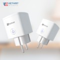 Ổ cắm điện thông minh EZVIZ T30-10A-EU (Hỗ trợ Wi-Fi 2.4 GHz, chịu lửa 750°C, điều khiển bằng giọng nói) 