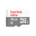 Thẻ nhớ SanDisk Ultra microSDHC, 16GB, C10, UHS-1, 80MB/s R, 3x5, SDSQUNS-016G-GN3MN 