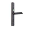 Khóa vân tay cửa nhôm PHGLock FP5501 mở khóa bằng vân tay, thẻ từ, mã số, chìa khóa cơ