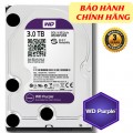Western WD Purple WD30PURZ 3TB 3.5" SATA 3/ 64MB Cache/ 5400RPM dòng ổ cứng chuyên dụng cho camera (chính hãng)