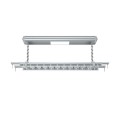 Giàn phơi đồ thông minh phiên bản cao cấp Silver Orvibo A20 sử dụng wifi, bật quạt sấy khô, đèn khử khuẩn