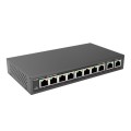  Switch chuyển mạch 10 cổng PoE Ruijie RG-ES110D-P 8 cổng10/100Mbps PoE, 2 cổng 10/100/1000Mbps 
