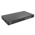  Thiết bị chia mạng PoE Ruijie RG-ES118GS-P 16 cổng 110/100/1000M, 2 cổng 1000M uplink SFP  