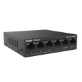Bộ chuyển mạch PoE 4 cổng Ruijie RG-ES106D-P V2 hỗ trợ PoE 54W, 4 cổng 10/100Mbps, 2 cổng 10/100Mbps Base-TX 