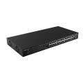 Switch chia mạng PoE 24 cổng Ruijie RG-ES126S-P V2 PoE 370W,  24-Port 10/100 Mbps, 2-Port Gigabit 