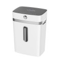 Máy hủy tài liệu HP W2312CC-K3 hủy sợi, dung tích 23 lít, công suất hủy 12 tờ, độ ồn 65dB 