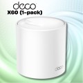 Thiết bị phát wifi 6 cho gia đình TP-Link Deco X60(1-pack) tốc độ 574 Mbps 2.4 GHz và 4,804 Mbps trên 5 GHz, Công nghệ OFDMA và MU-MIMO