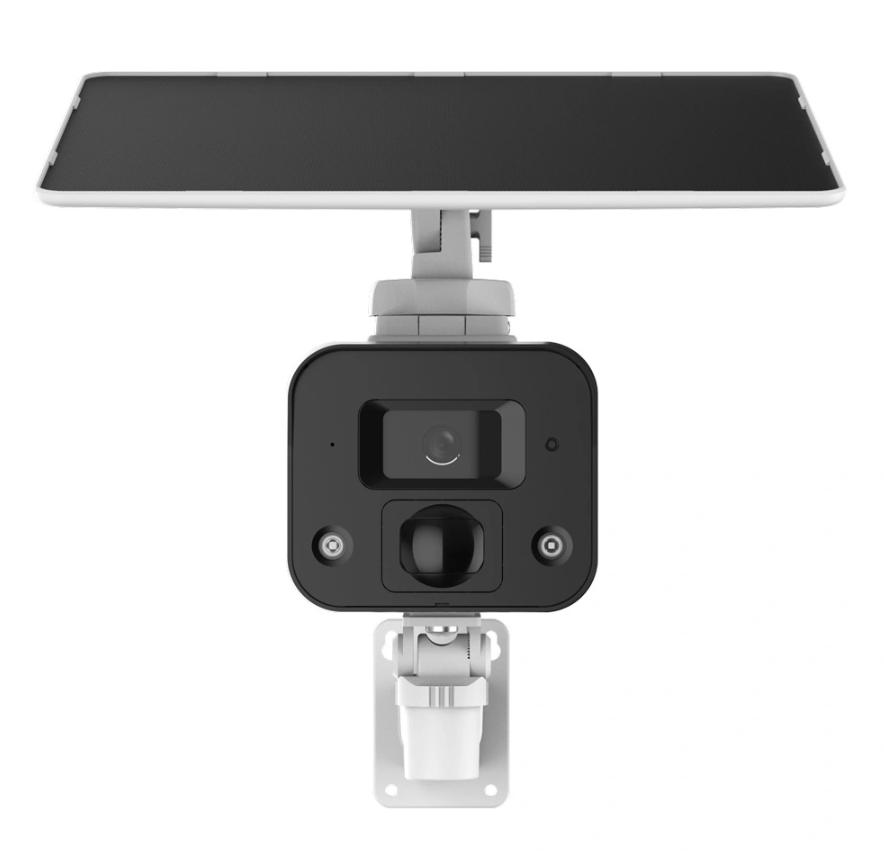 Camera 4G Năng lượng mặt trời Dahua DH-IPC-HFW2441DG-4G-SP-B 4MP Chiếu sáng kép, Cảnh báo dèn & còi, Phát hiện người & xe, IR 30m