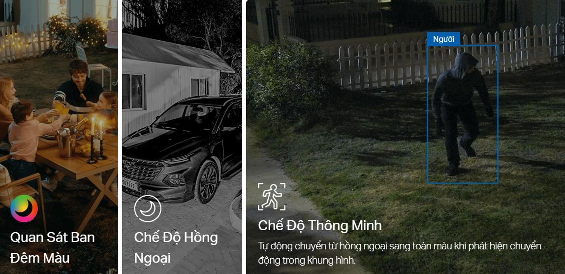 Camera ngoài trời 2 ống kính 2K Tapo C545D Xoay quét 360°, Theo dõi chuyển động, Phát hiện người, thú cưng & phương tiện