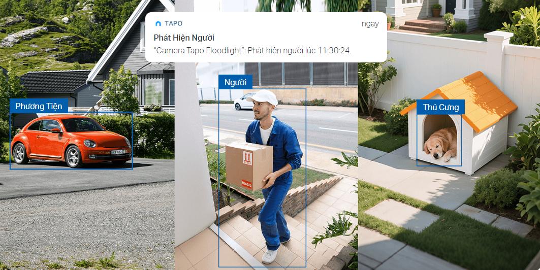 Bộ Kit Camera dùng Pin NLMT Tapo C615F 2K Quay quét 360°, Tích hợp đèn pha 800LM, Hỗ trợ thẻ nhớ lên tới 512GB