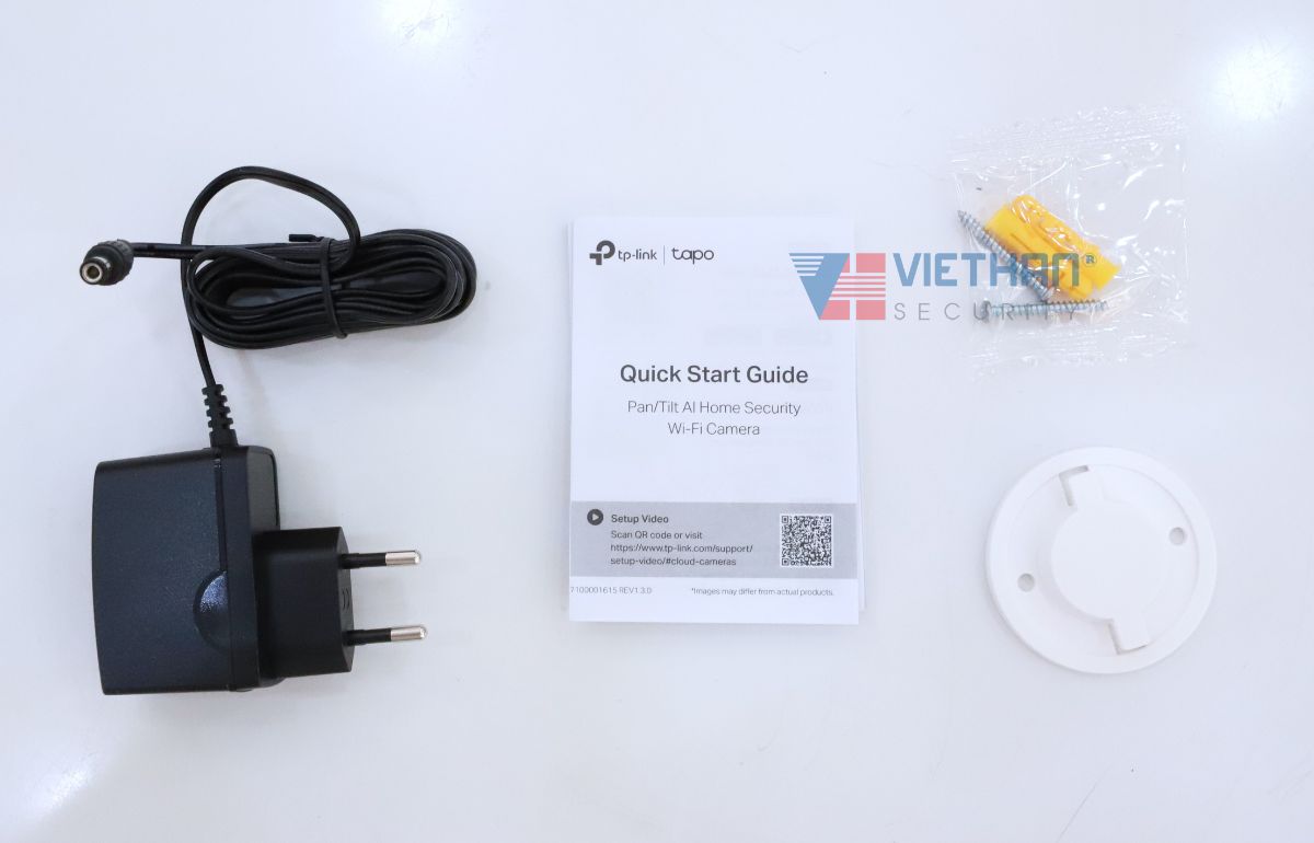 Camera Wi-Fi Tapo C250 4K 8MP, Xoay 360 độ, Phát hiện người, xe, tiếng trẻ em khóc, Âm thanh 2 chiều, Hỗ trợ thẻ nhớ up to 512GB