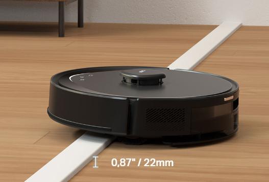 Robot hút bụi lau nhà Tapo RV30 Max Plus Lực hút 5300Pa, Túi bụi 3L Dùng 2 tháng, Điều khiển giọng nói, Dock sạc thông minh 