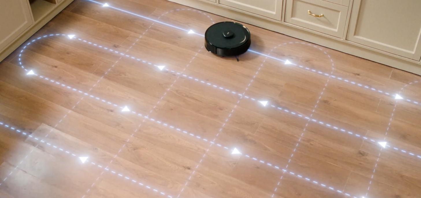 Robot hút bụi lau nhà Tapo RV30 Max Plus Lực hút 5300Pa, Túi bụi 3L Dùng 2 tháng, Điều khiển giọng nói, Dock sạc thông minh 