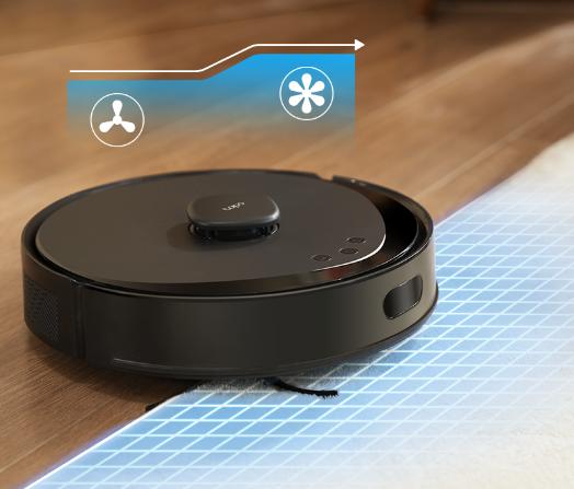 Robot hút bụi lau nhà Tapo RV30 Max Plus Lực hút 5300Pa, Túi bụi 3L Dùng 2 tháng, Điều khiển giọng nói, Dock sạc thông minh 