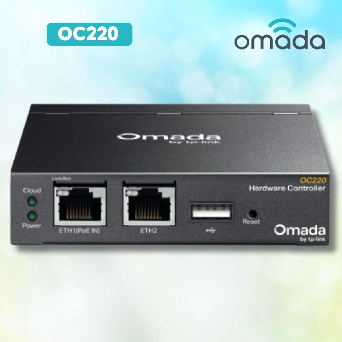 Bộ điều khiển phần cứng Tp-Link Omada OC220 Quản lý tối đa 130 thiết bị, Hỗ Trợ PoE & App Omada