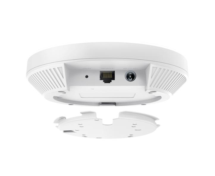 Access Point gắn trần Wi-Fi 6 Tp-Link Omada EAP650 AX3000, Tốc độ 2402 Mbps, Cấp nguồn PoE & 12V DC