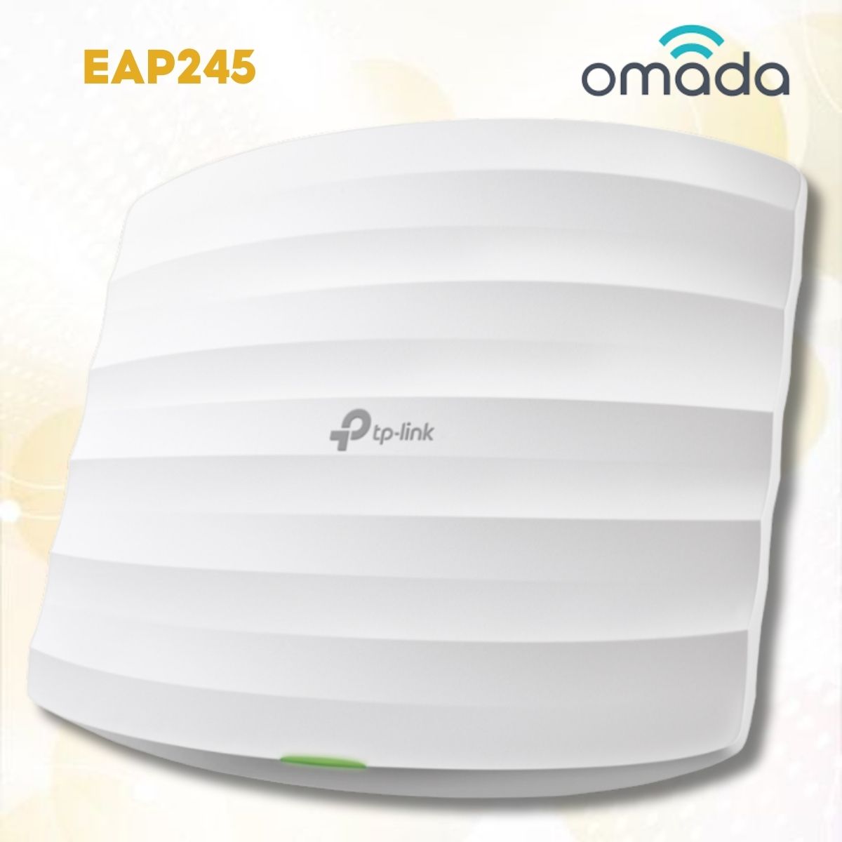 Tp-Link Omada EAP245 Access Point Gắn Trần Wi-Fi Băng Tần Kép AC1750, 3x Anten Ngầm, Tốc độ lên tới 1300Mbps