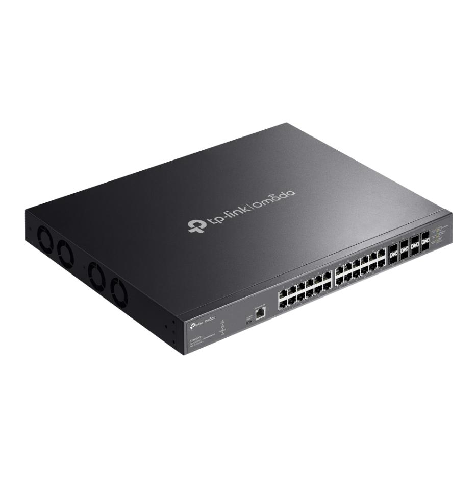 Managed Switch Tp-Link Omada SX3832MPP 32-Port 10GE L2+ Managed Switch with 24-Port PoE++ , 8× 10G SFP+, PoE 770W