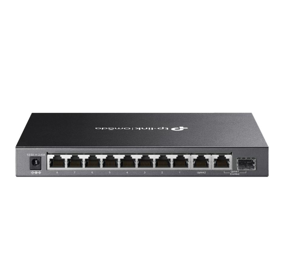 Bộ chuyển mạch để bàn không quản lý 18 Cổng Gigabit Omada DS110GMP 16 Cổng PoE+ 250W, 2 Khe Combo SFP