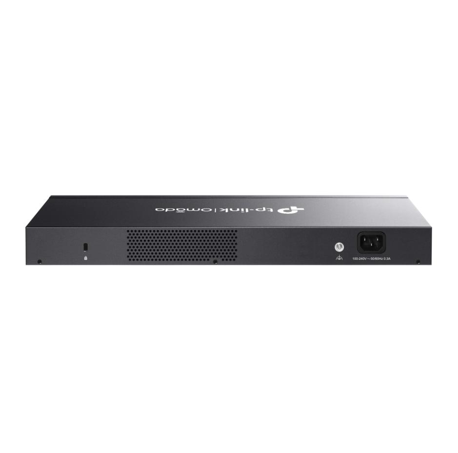 Bộ chuyển mạch 16 cổng Gigabit gắn tủ rack Omada DS1016G Vỏ thép gắn Rack 19-inch, Plug & Play