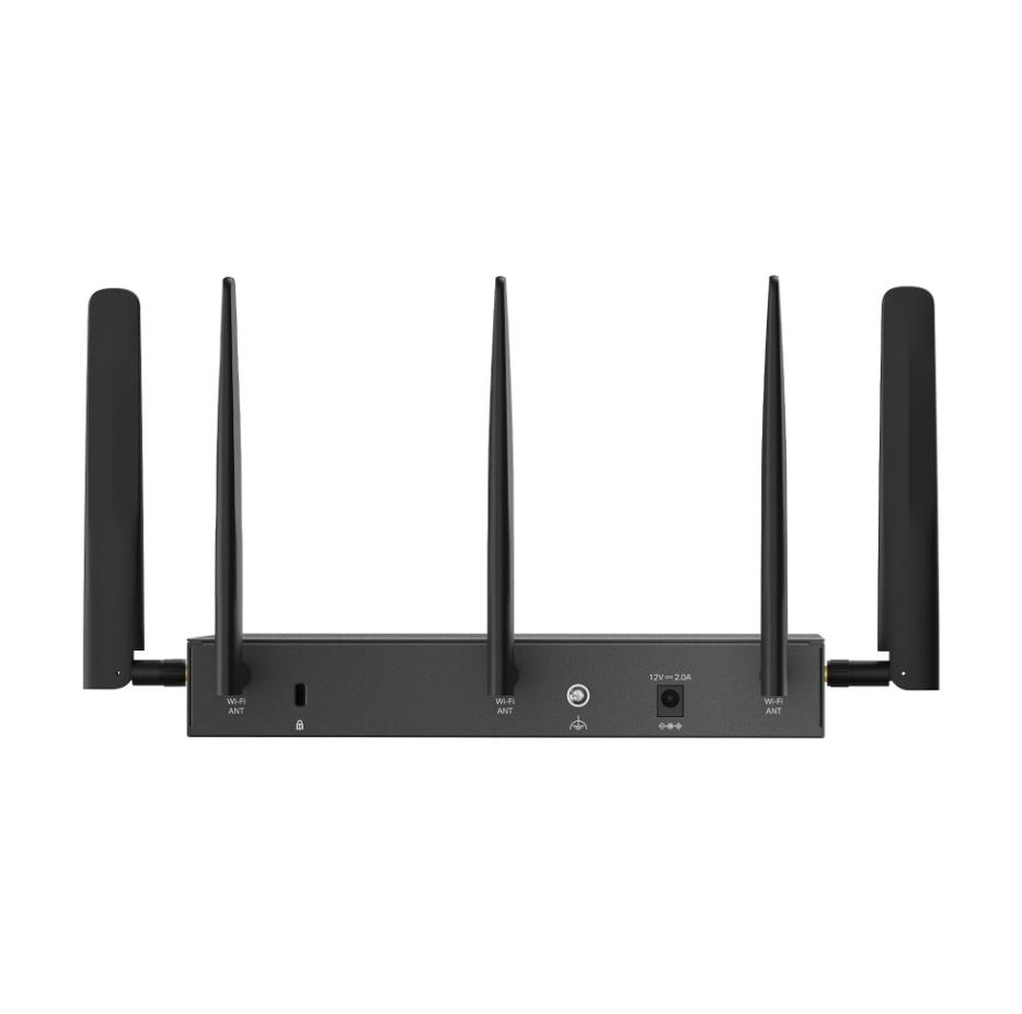 Router WiFi 6 4G+ TP-Link Omada ER706W-4G  AX3000, 1 Khe Nano SIM, VPN WireGuard