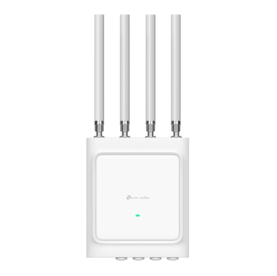 Access Point Ngoài trời WiFi 6 Tp-Link Omada EAP668-Outdoor HD Tốc độ 3.6Gbps, Hỗ trợ chịu tải 1.024 thiết bị, Cổng 10G SFP+, Chuẩn IP68