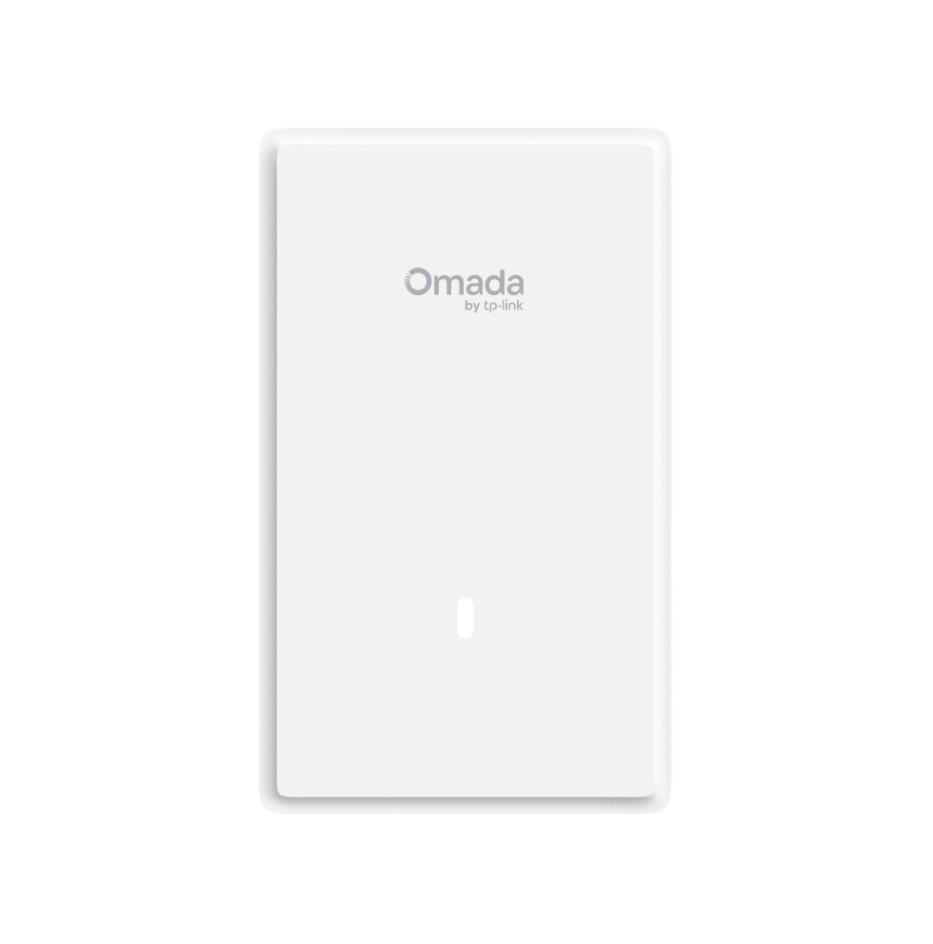Điểm truy cập Wi-Fi 7 gắn tường Omada EAP725-Wall BE5000 Cổng 2.5G, Tốc độ 5Gbps, Phủ sóng 70m²,  Hỗ trợ PoE Out