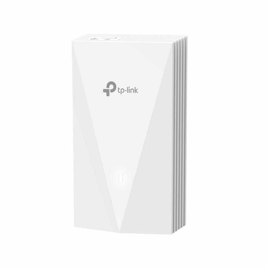 Access Point WiFi 6 gắn tường TP-Link Omada EAP655-Wall 4 Cổng Gigabit,Tốc độ 3Gbps, Chịu tải 120 user