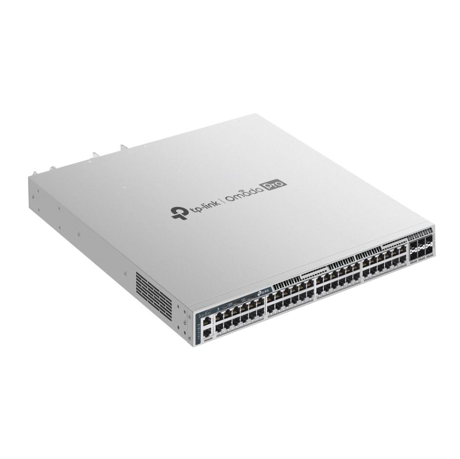 Thiết bị chuyển mạch TP-Link Omada Pro S6500-48M6Y 48 cổng 2.5G có thể xếp chồng, lớp 3, 6 Khe Cắm 25G SFP28, Bảo mật & Dự phòng tối ưu